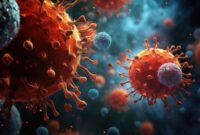 Ilustrasi virus ebola. (Freepik/rorozoa)