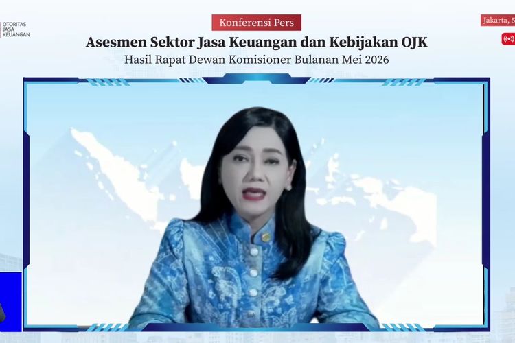 (Tangkapan layar YouTube OJK.)