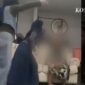 Cuplikan video penganiayaan ART asal Indonesia oleh empat warga negara Malaysia di Johor, Malaysia yang viral di media sosial.(Kompas.com )
