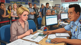 KPK memeriksa sejumlah pejabat Kantor Imigrasi Kelas I Khusus Non TPI Jakarta Barat.( ilustrasi poto : kompas.com )