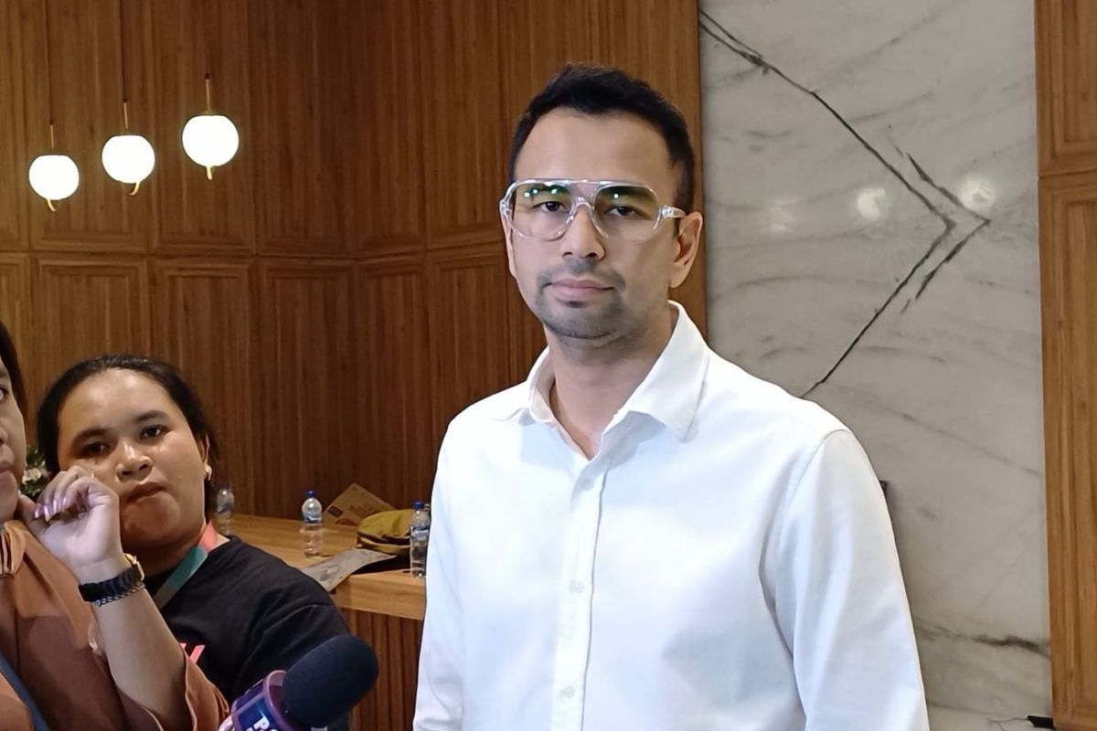 Raffi Ahmad saat ditemui di kantor RANS BSD, daerah Serpong, Tangerang Selatan, Banten, Rabu (6/12/2023). (KOMPAS.com/Revi C Rantung)