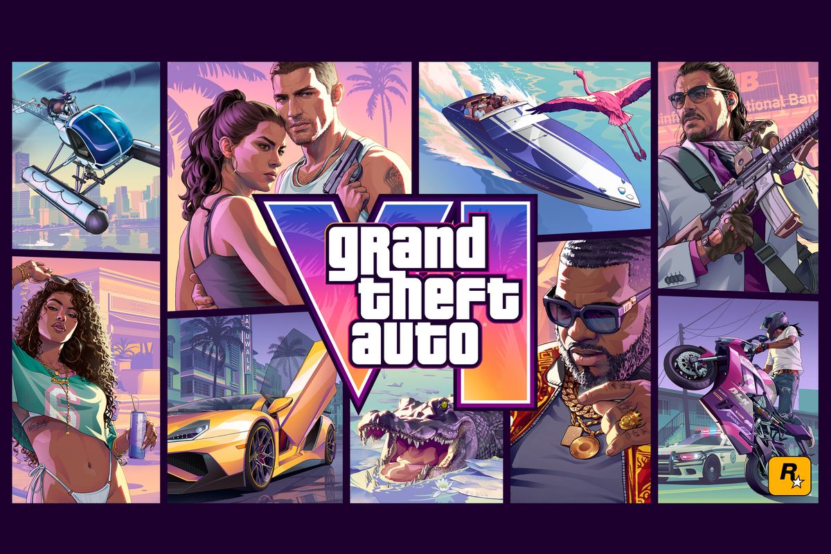 Poster game GTA VI.(Rockstar Games)
