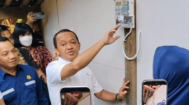 Menteri ESDM Bahlil Lahadalia.Foto: Rinto Heksantoro/detikJateng