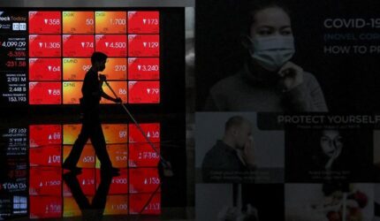 IHSG Kian Melorot ke Level 5.692, Sebanyak 588 Saham Terpantau Merah