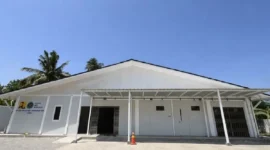 Gedung Satuan Pelayanan Pemenuhan Gizi (SPPG).( poto : ANTARA)