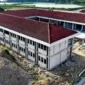 Pembangunan gedung Sekolah Rakyat tahap II.( poto : ANTARA ).
