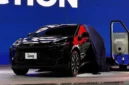 Arsip Foto - Mobil Toyota bZ4X dipamerkan dalam ajang GIIAS 2025 di ICE BSD City, Tangerang, Banten, Rabu (23/7/2025). ( poto : ANTARA)