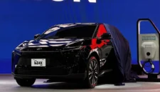 Arsip Foto - Mobil Toyota bZ4X dipamerkan dalam ajang GIIAS 2025 di ICE BSD City, Tangerang, Banten, Rabu (23/7/2025). ( poto : ANTARA)