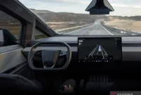 Teknologi Full Self Driving yang dikembangkan Tesla( ilustrasi poto : ANTARA )