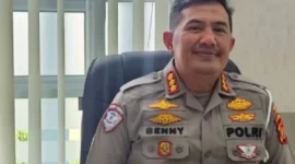 Dirlantas Polda Jambi, Kombes Pol Adi Benny Cahyono ( poto : kabarjambikito.id )