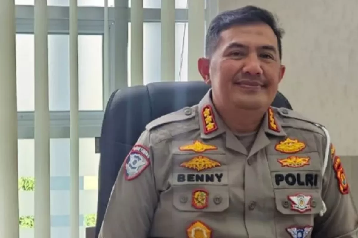 Dirlantas Polda Jambi, Kombes Pol Adi Benny Cahyono ( poto : kabarjambikito.id )