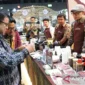 Salah satu pelaku usaha Indonesia ikut serta dalam ajang World of Coffee Bangkok 2026 di Thailand pada 7-9 Mei 2026.( poto : ANTARA )