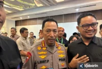 Kapolri Jenderal Pol. Listyo Sigit Prabowo usai menghadiri Kongres III KSPI di Jakarta, Minggu (7/6/2026).( poto : ANTARA )