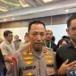 Kapolri Jenderal Pol. Listyo Sigit Prabowo usai menghadiri Kongres III KSPI di Jakarta, Minggu (7/6/2026).( poto : ANTARA )