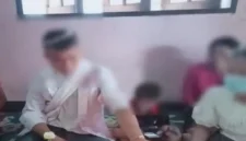 Suthichai (29), pria asal Thailand melaporkan istrinya ke polisi atas kasus penipuan dan pencurian.( poto : tribunmedan )