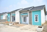 Rumah subsidi bagi Masyarakat Berpenghasilan Rendah ( poto : ANTARA )