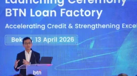 Direktur Risk Management PT Bank Tabungan Negara (Persero) Tbk (BTN) Setiyo Wibowo( poto :ANTARA)