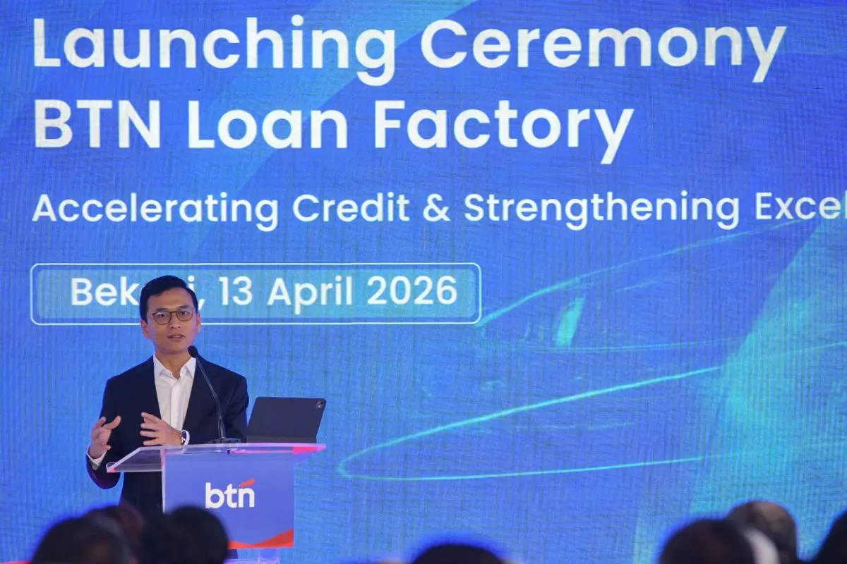 Direktur Risk Management PT Bank Tabungan Negara (Persero) Tbk (BTN) Setiyo Wibowo( poto :ANTARA)