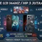 Sudah mengeluarkan anggaran sekitar Rp3 jutaan untuk membeli HP dengan spesifikasi layar 144Hz, tapi saat bermain game masih terasa biasa saja dan hanya berj…. Foto: JournalArta