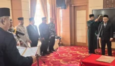 Suasana Pelantikan Dewas Perumda Tirta Khayangan Kota Sungai Penuh,Foto; Asep Sanjaya/RRI Sungai Penuh