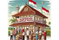 ILustrasi - Poto Gedung Koperasi Merah Putih