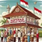 ILustrasi - Poto Gedung Koperasi Merah Putih