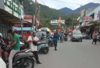 Lokasi Parkiran di Jantung Kota Sungai Penuh. Foto: RRI Sungai Penuh