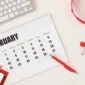 Ilustrasi kalender untuk cek jadwal libur dan cuti bersama. Dok Freepik
