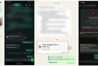 Malware yang tersebar di WhatsApp, pakai modus baru. Foto: Kaspersky