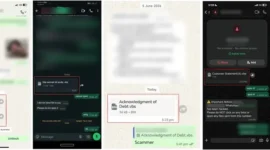 Malware yang tersebar di WhatsApp, pakai modus baru. Foto: Kaspersky