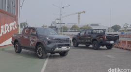 Toyota Hilux Terbaru. Foto: Muhammad Hafizh Gemilang/detikOto