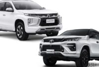 Mitsubishi Pajero Sport vs Toyota Fortuner. Foto: Ilustrasi: Tim detikOto