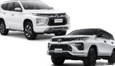 Mitsubishi Pajero Sport vs Toyota Fortuner. Foto: Ilustrasi: Tim detikOto