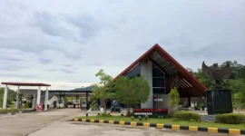 Suasana PLBN Jagoi Babang, Kabupaten Bengkayang, Kalbar ( ilustrasi poto : ANTARA )