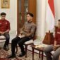 Wapres Gibran Rakabuming menerima mahasiswa yang demonstrasi di Monas, Jakpus. (dok Setwapres RI)