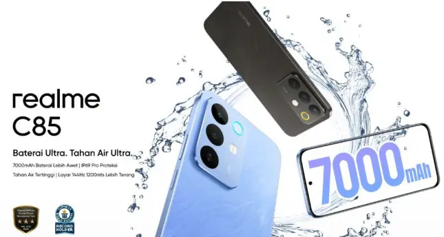 Realme C85 (Source: Realme Website)
