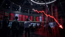Perdagangan saham. (Ilustrasi oleh AI)