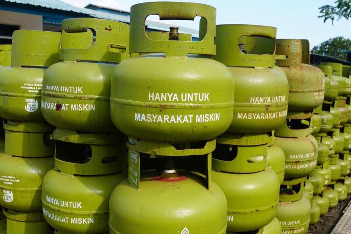 Ilustrasi GAS Subsidi 3KG (Foto: Kompas.com)