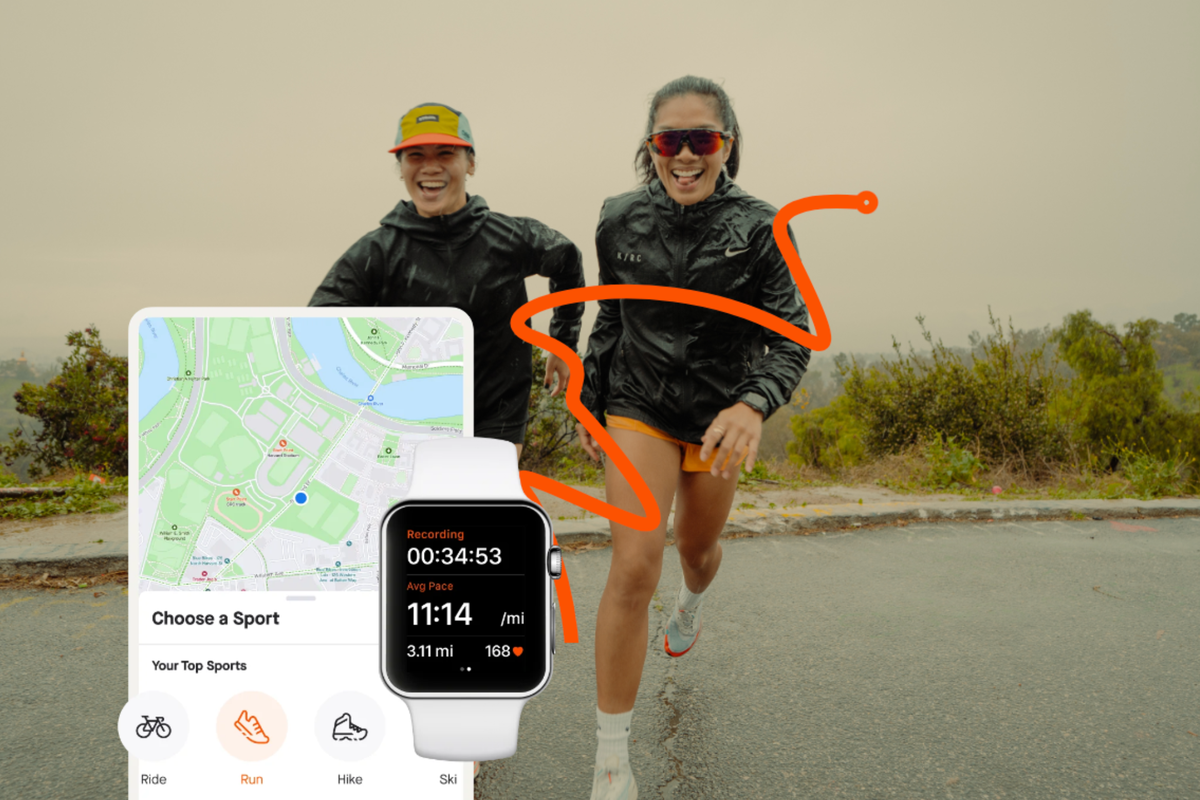 Aplikasi Strava(https://www.strava.com/)