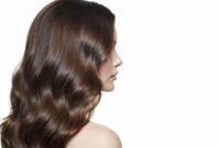 Ilustrasi rambut tebal dan sehat.
