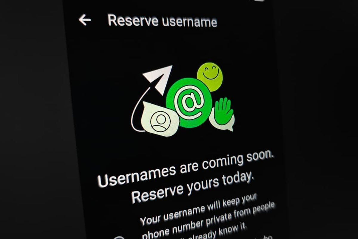 Ilustrasi fitur username WhatsApp(Kompas.com/Lely Maulida)