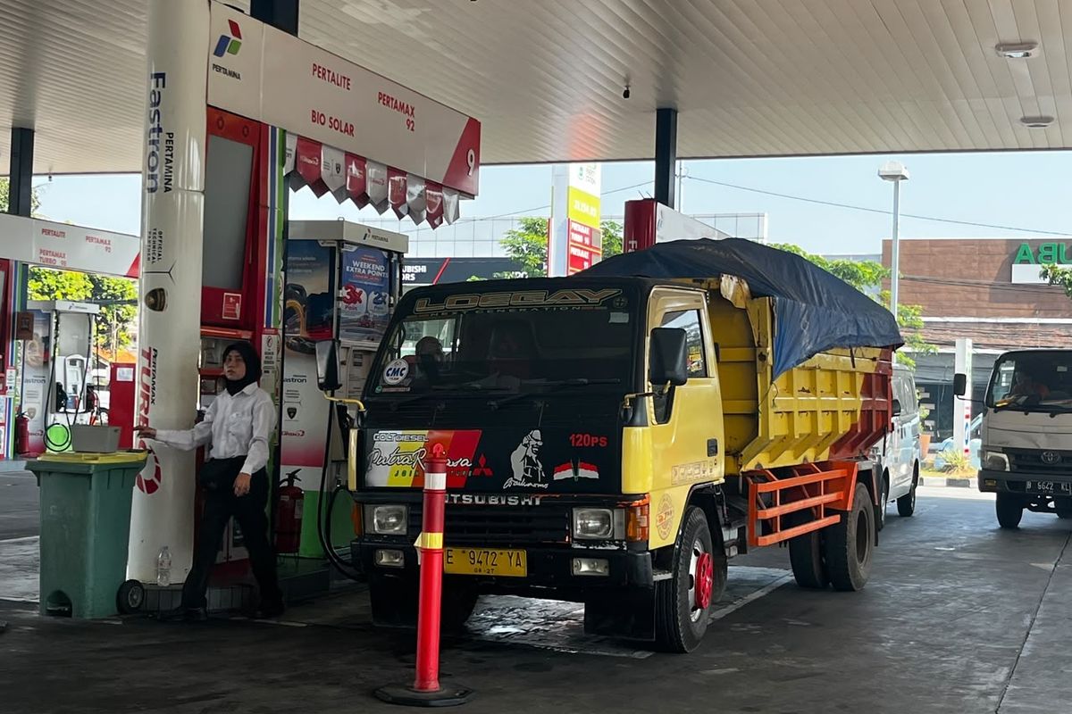 Penerapan Biosolar B50(KOMPAS.com/Gilang)