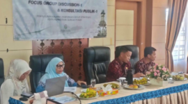 Sekda Alpian Buka FGD dan Konsultasi Publik Penyusunan KLHS RDTR Kota Sungai Penuh 2026–2046.(poto: oegopost.id).