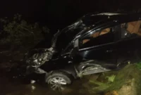 Kondisi mobil masuk Jurang, Foto; Desi Hermila/RRI Sungai Penuh