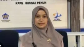 Kepala Seksi Bank KPPN Sungai Penuh, Lusi Winanda Restu, Foto; Asep Sanjaya/RRI Sungai Penuh