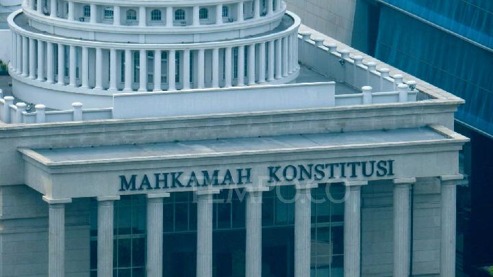 Gedung Mahkamah Konstitusi.(poto: tempo)