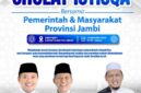 Pemerintah Provinsi Jambi mengundang seluruh lapisan warga untuk menggelar sholat istisqa pemprov jambi secara berjamaah di pusat pemerintahan kota.(poto: oegopost.id).