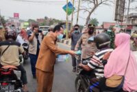 Bupati Muaro Jambi Bambang Bayu Suseno memimpin langsung kegiatan pencegahan bahaya kabut asap ini bersama jajaran Forkopimda.(poto: oegopost.id).