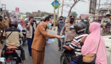 Bupati Muaro Jambi Bambang Bayu Suseno memimpin langsung kegiatan pencegahan bahaya kabut asap ini bersama jajaran Forkopimda.(poto: oegopost.id).