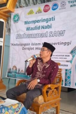 Maulid Nabi Muhammad SAW di Ponpes Addhuha Bungo Perkuat Karakter Santri